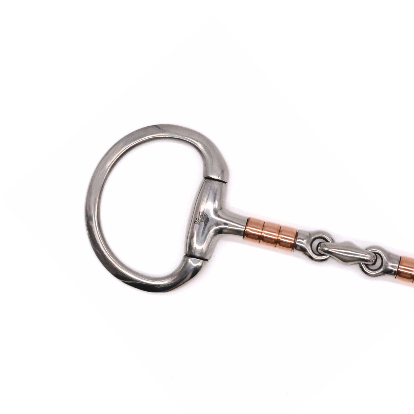 Copper Roller Elliptical Eggbutt