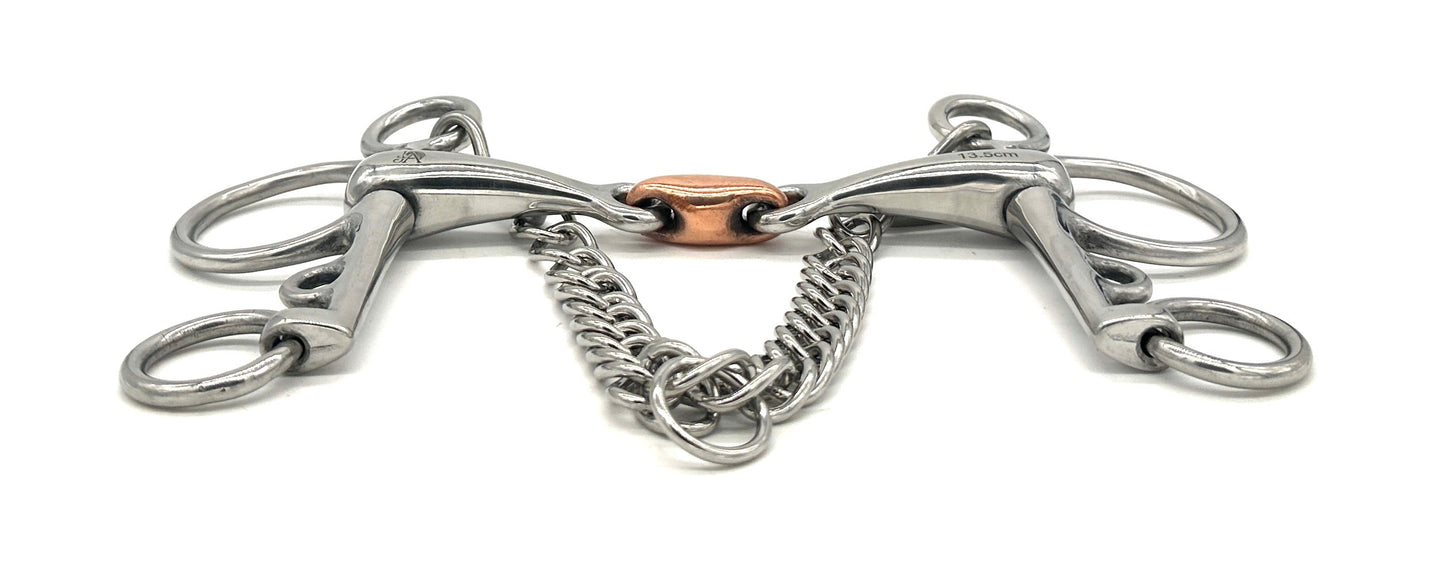 Double Jointed Copper Elliptical 
Pelham