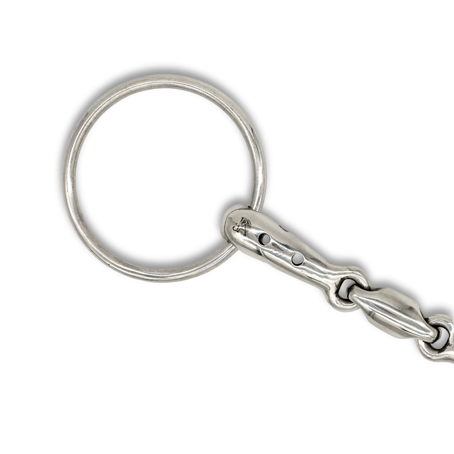 Double Jointed Whistle Mouth Loose Ring