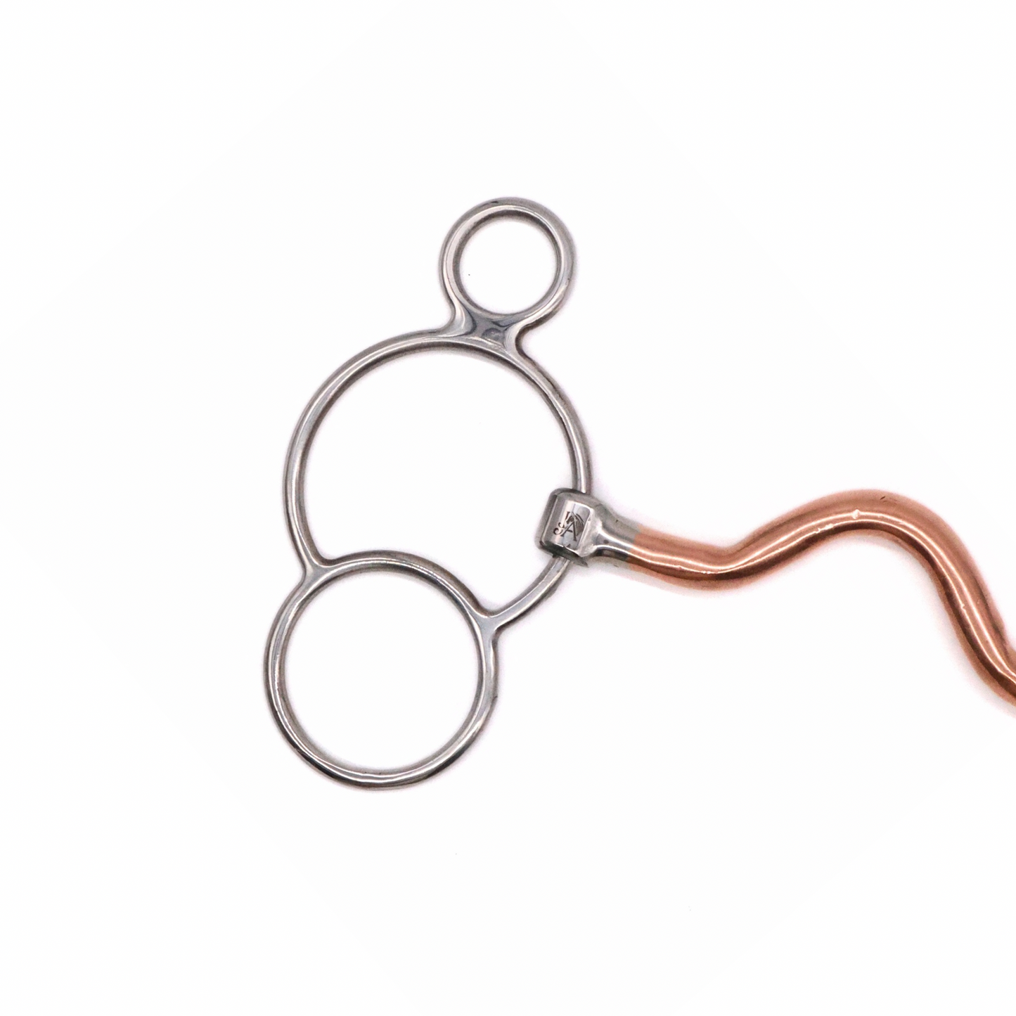 Large Copper Port Two Ring