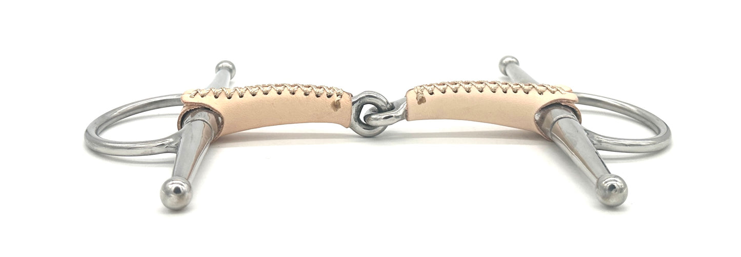Single Joint Leather Covered Full Cheek