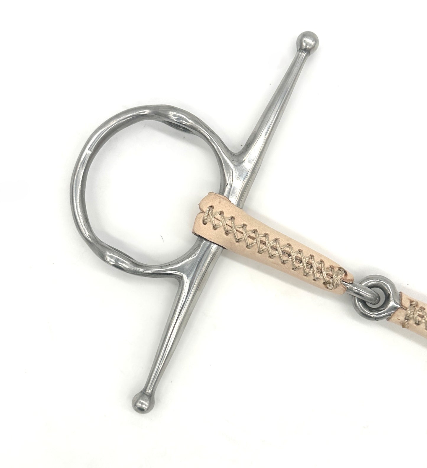 Single Joint Leather Covered Nelson Gag