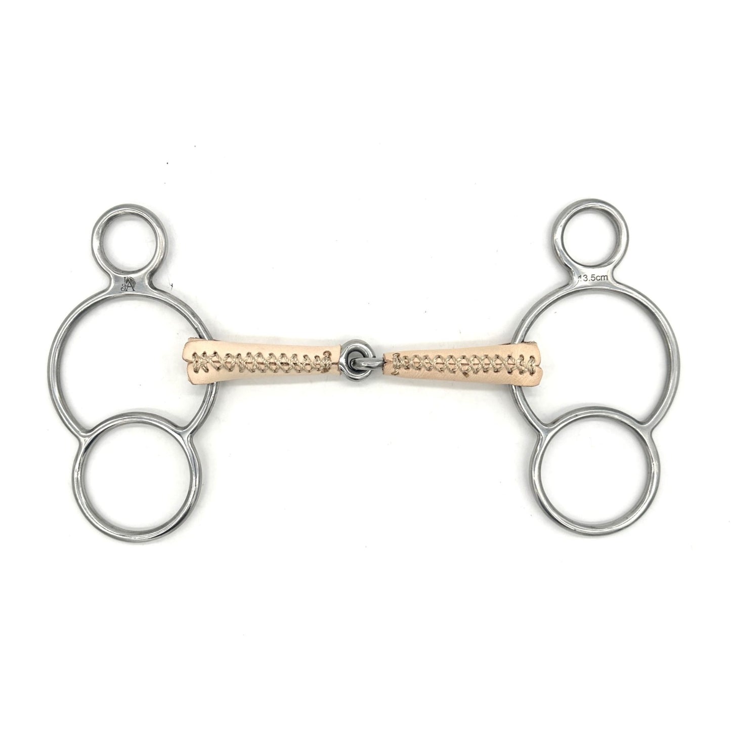 Single Joint Leather Covered Two Ring