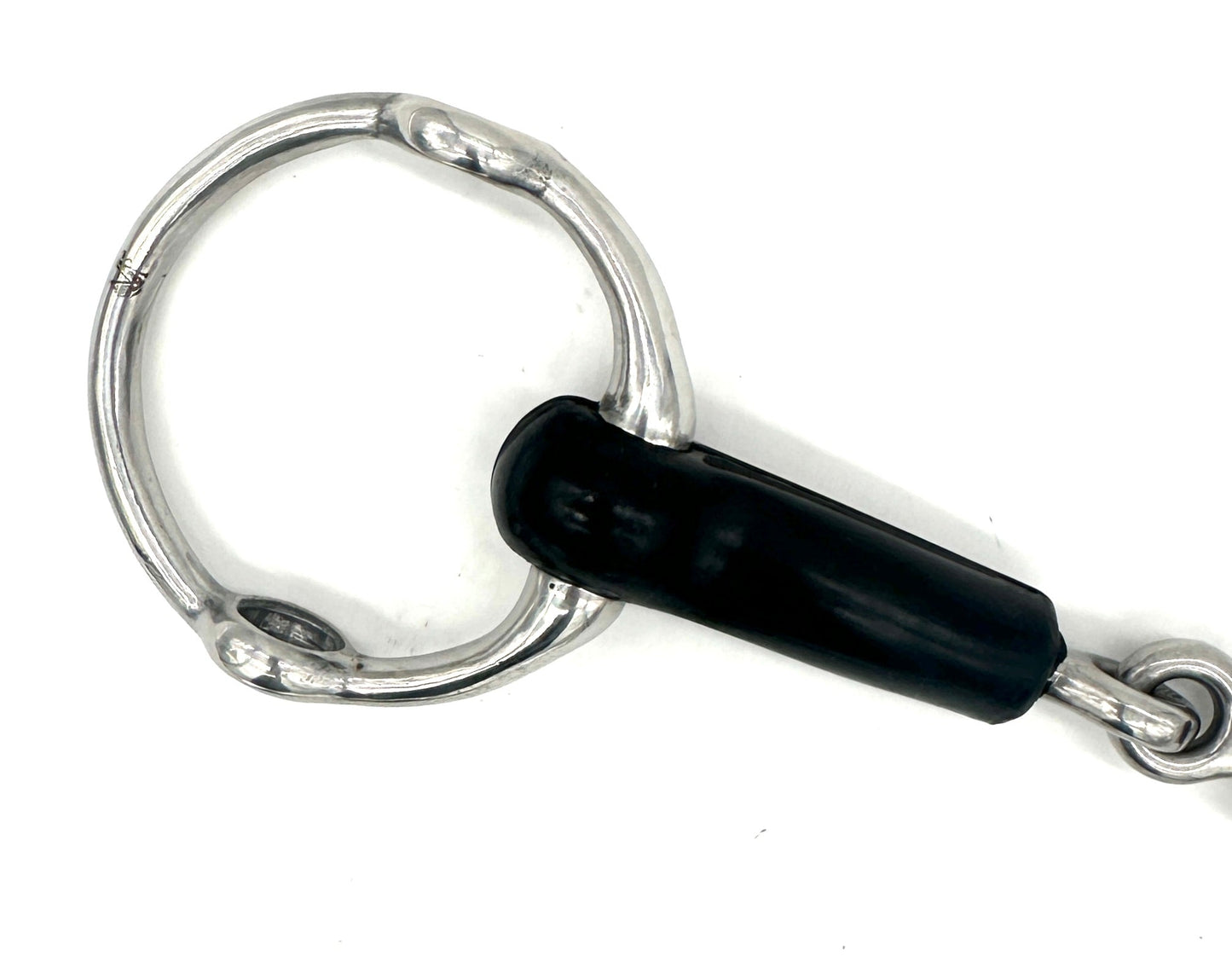 Single Joint Rubber Fixed Gag