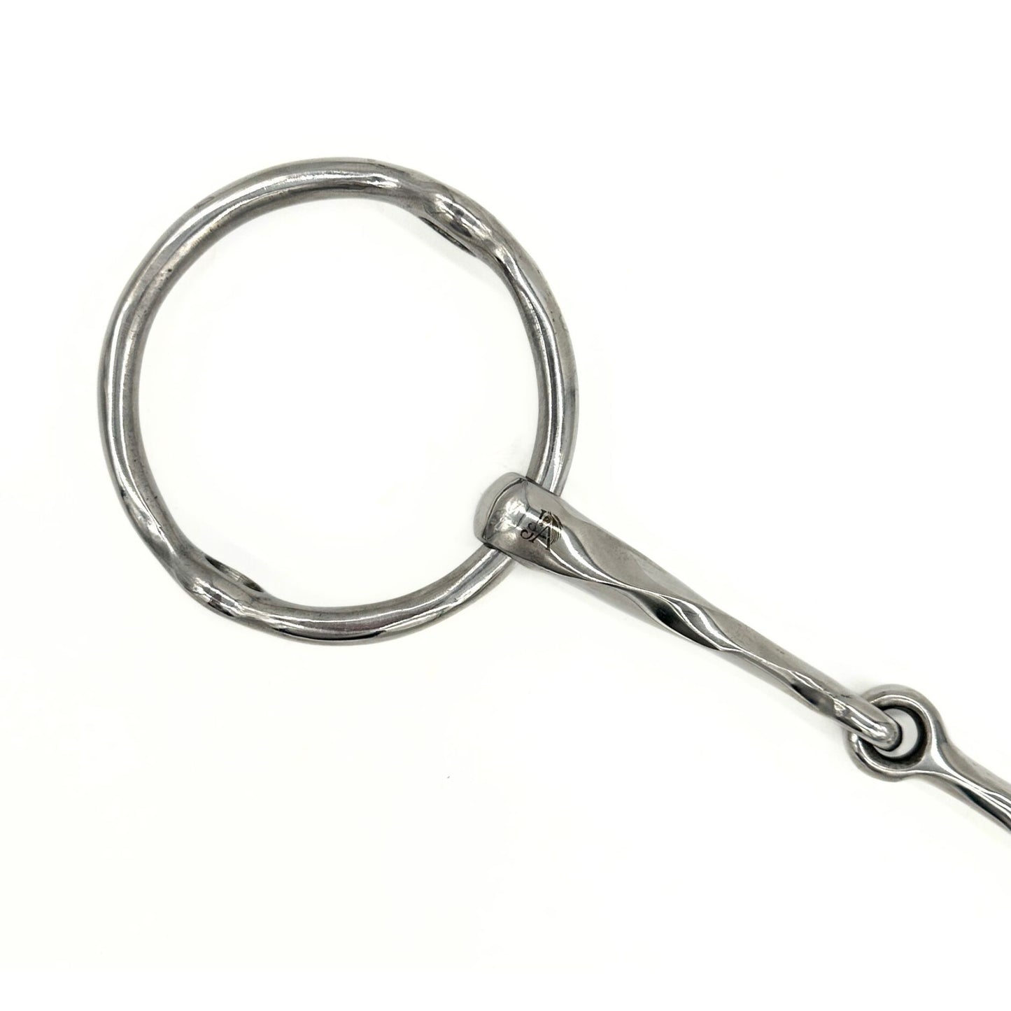 Single Joint Slow Twist Loose Ring Gag