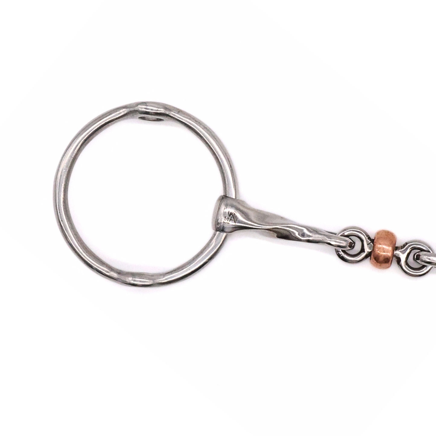 Twisted Copper Roller Loose Ring Gag
