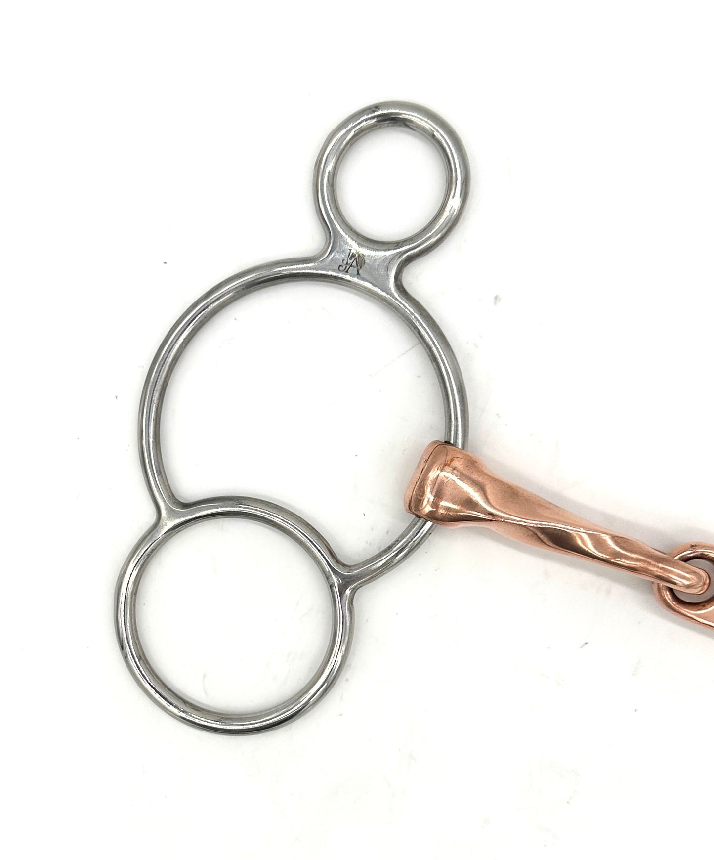 Twisted Copper Two Ring with Dr. Bristol Link