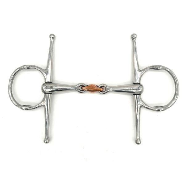 Double Jointed Copper Elliptical Nelson Gag