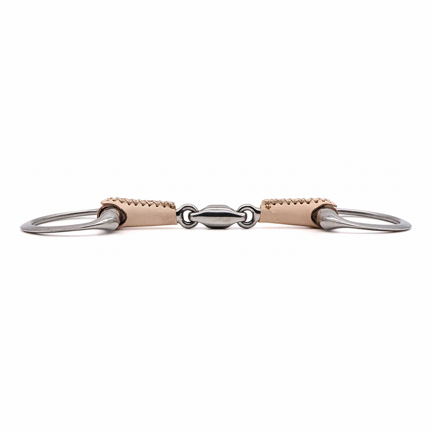 Double Jointed Leather Covered Eggbutt