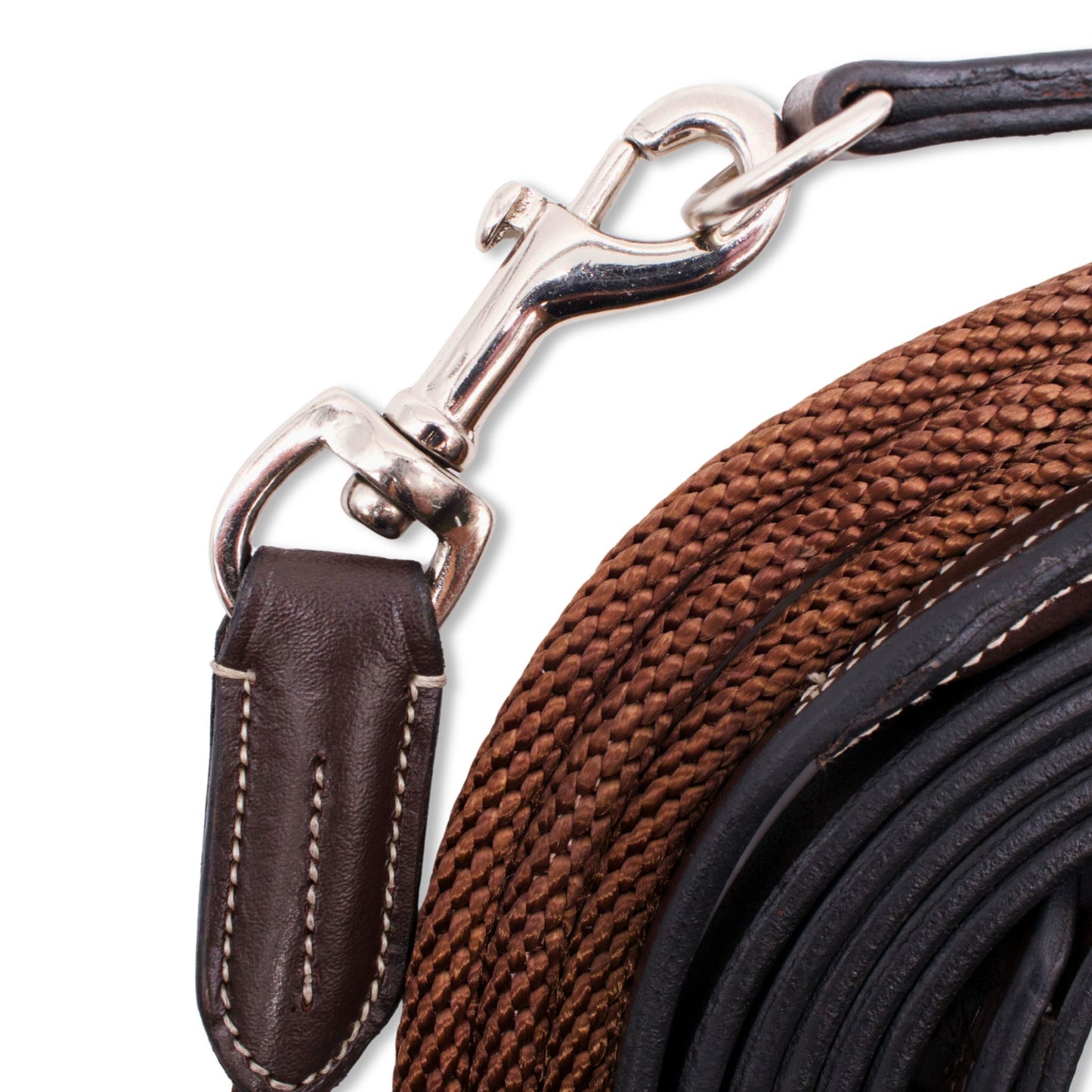 Draw Rein with Leather and Cord