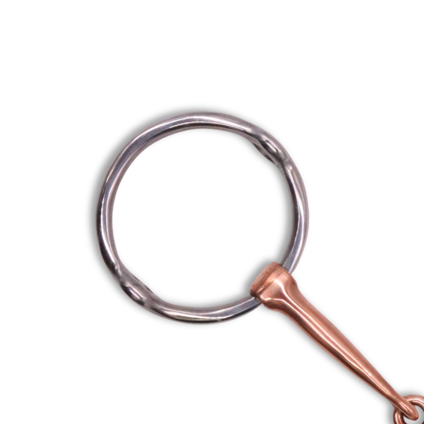Single Joint Copper Loose Ring Gag