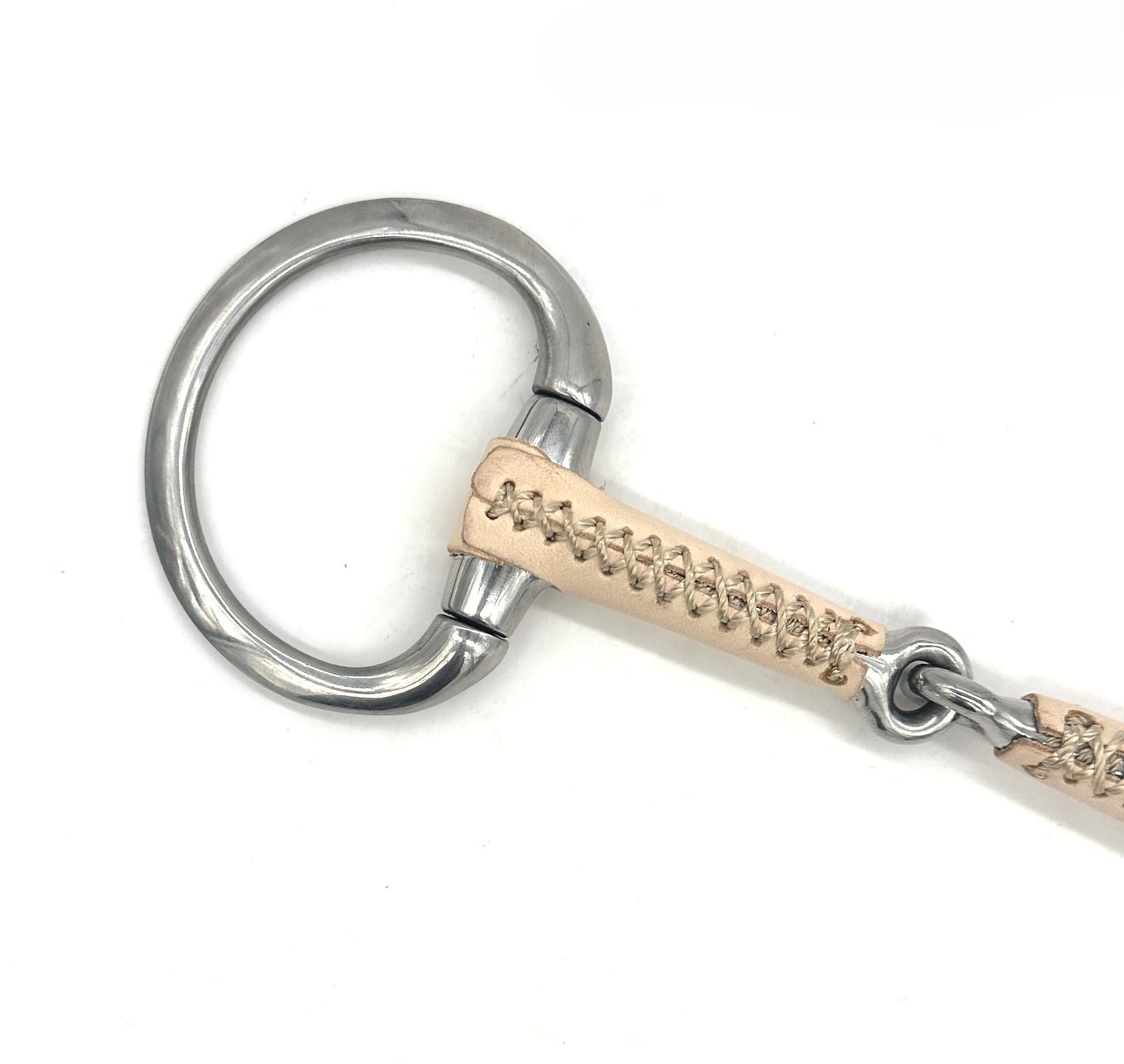 Single Joint Leather Covered Eggbutt