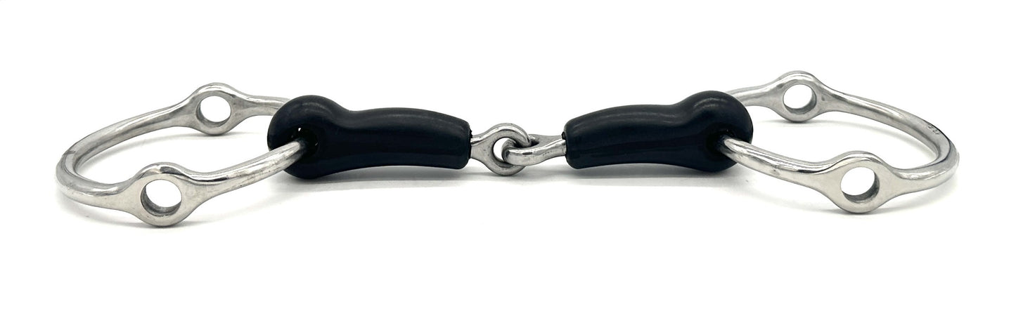 Single Joint Rubber Loose Ring Gag