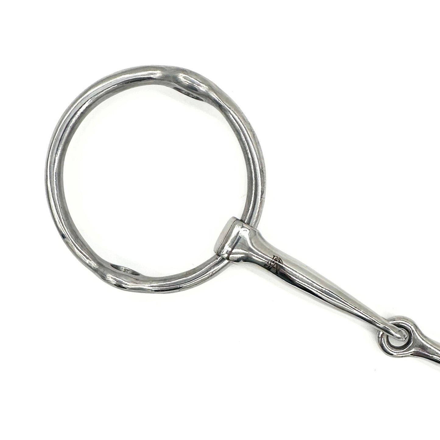 Single Joint Stainless Steel Loose Ring Gag