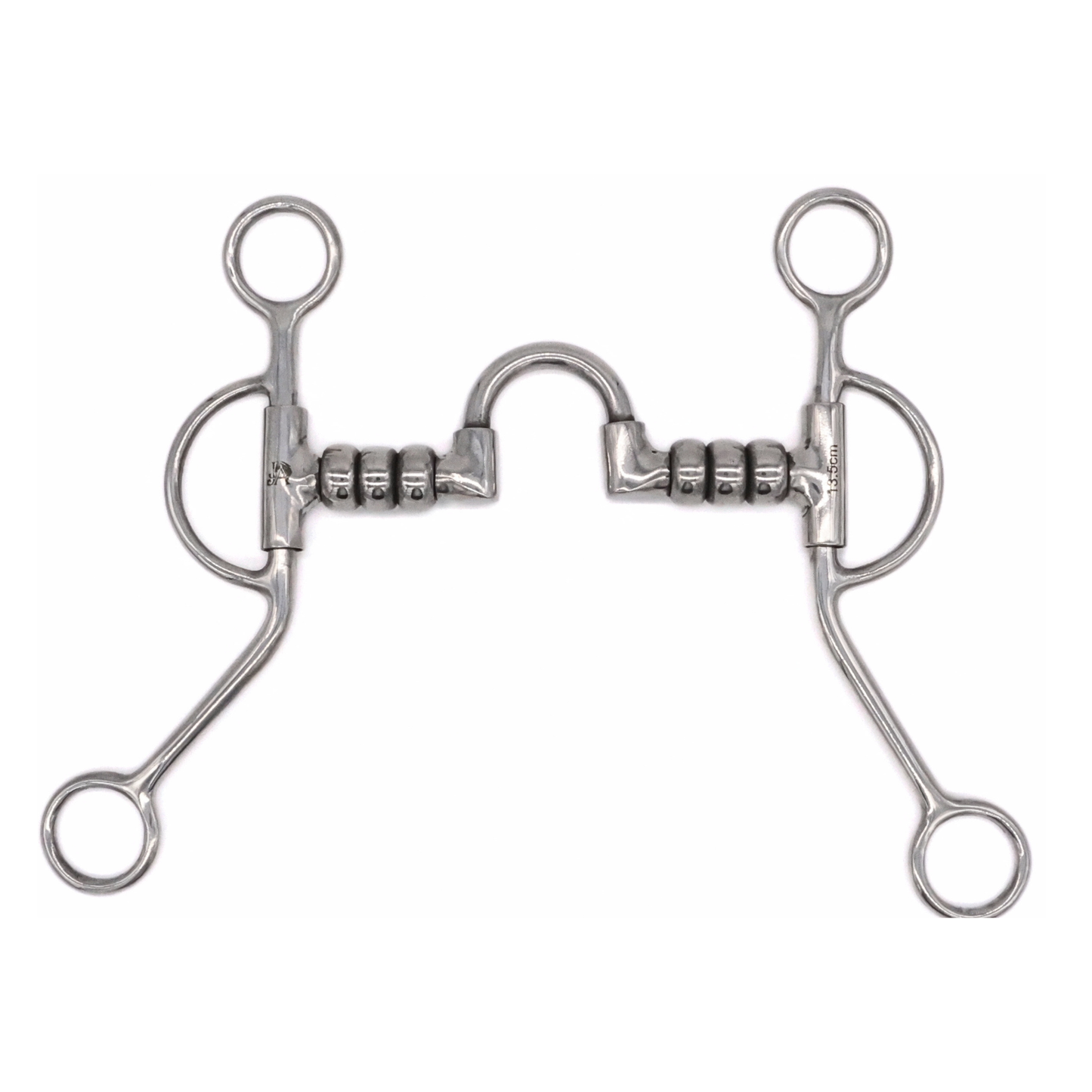 Stainless Steel Cherry Roller Training Shank with Low Correction Port