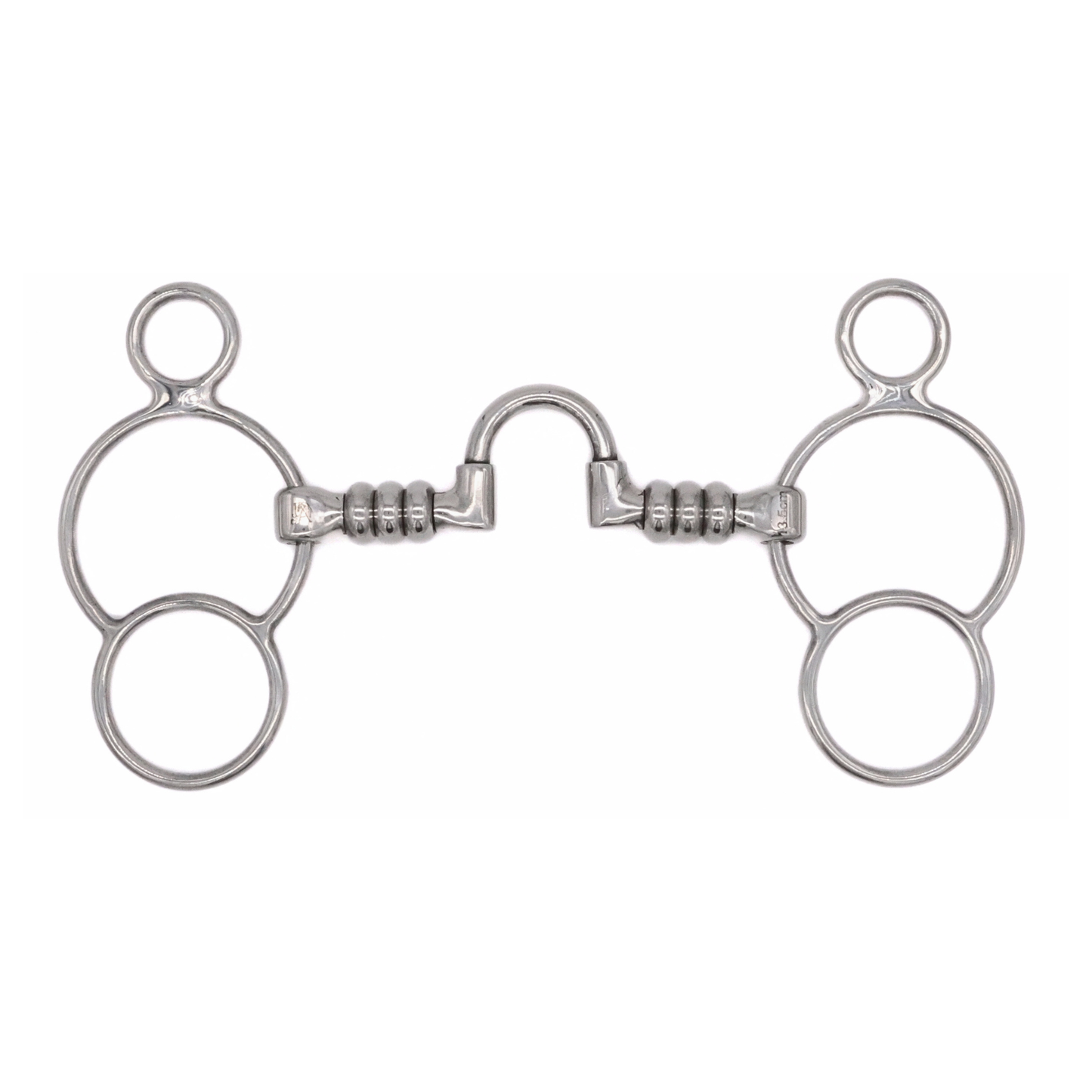 Stainless Steel Cherry Roller Two Ring with Low Correction Port