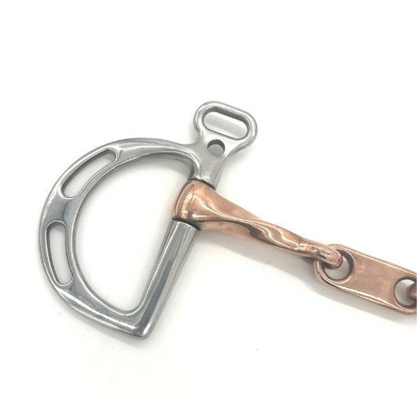 Twisted Copper Kimberwick with Dr. Bristol Link