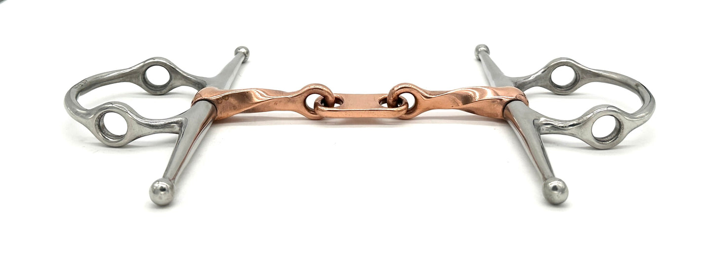 Twisted Copper Nelson Gag with Dr. Bristol Link