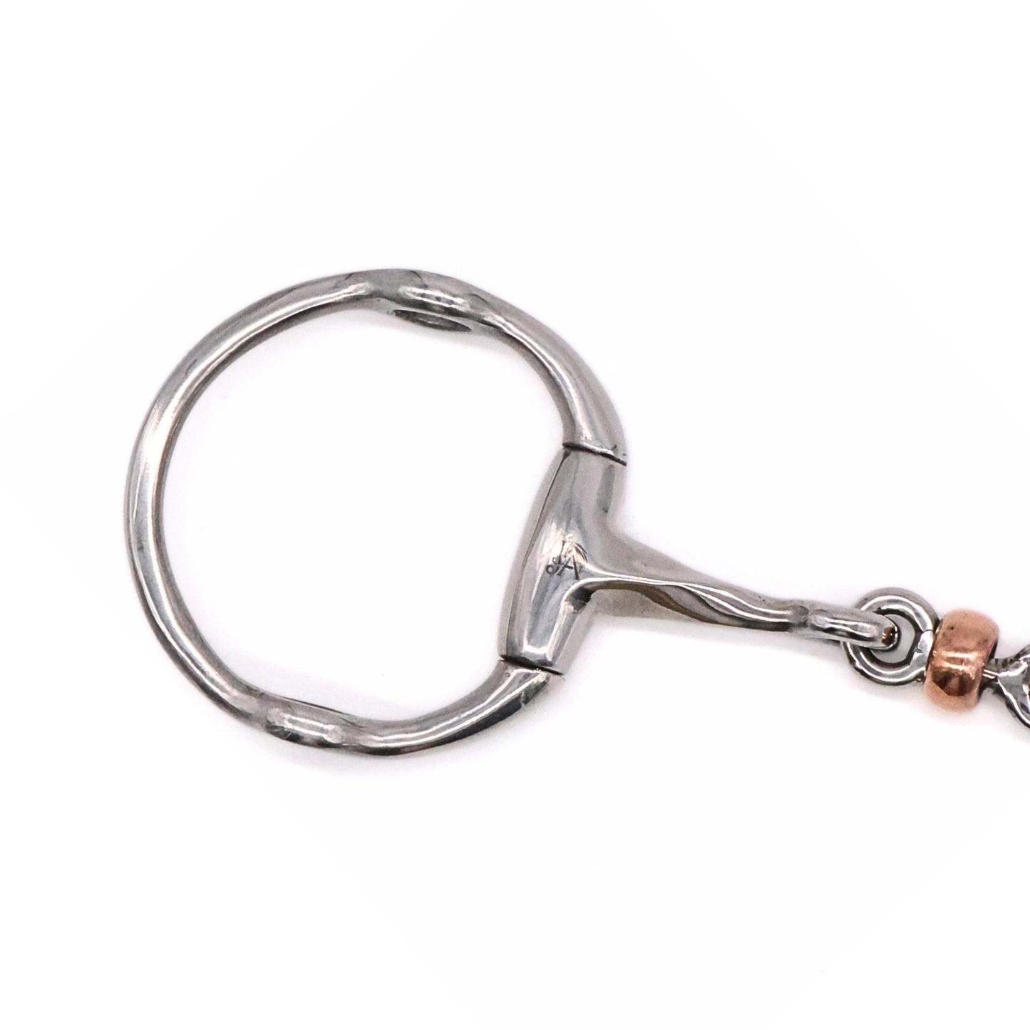 Twisted Copper Roller Fixed Gag