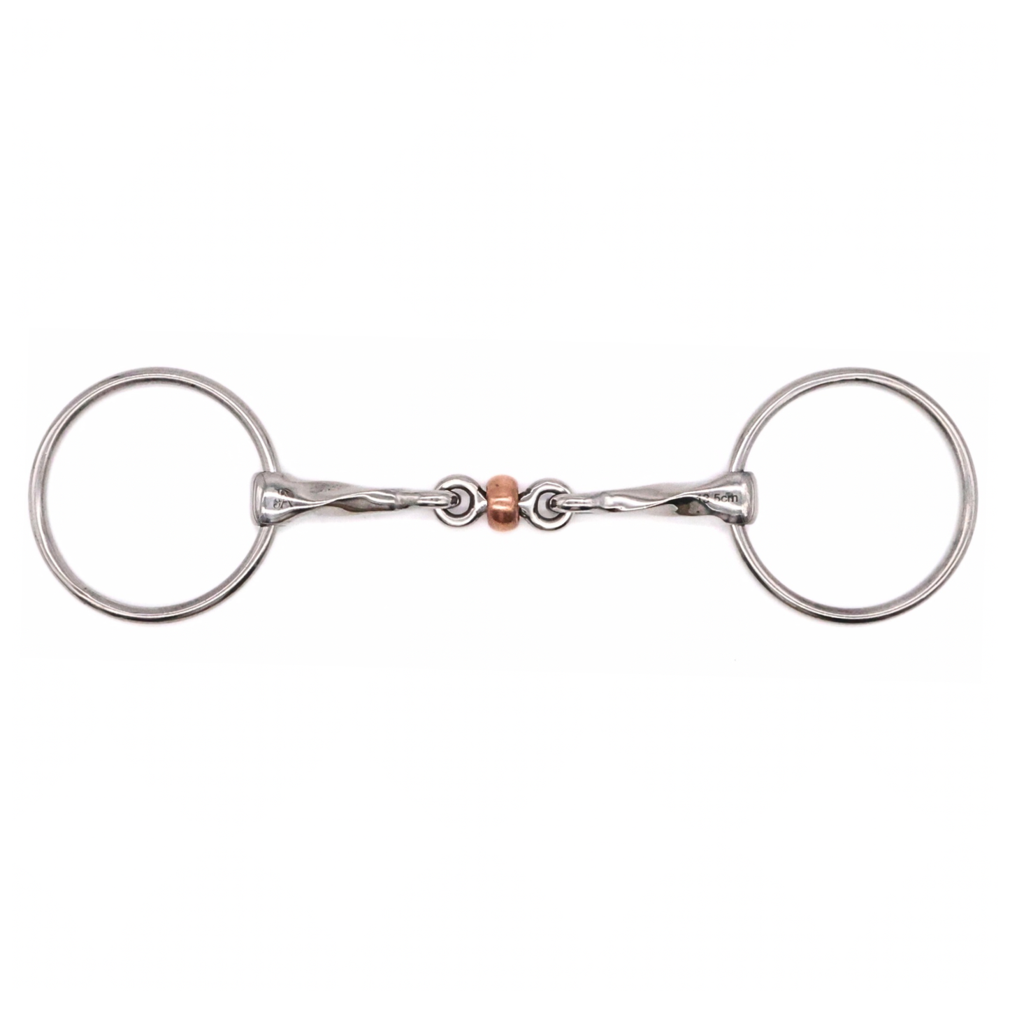 Twisted Copper Roller Loose Ring
