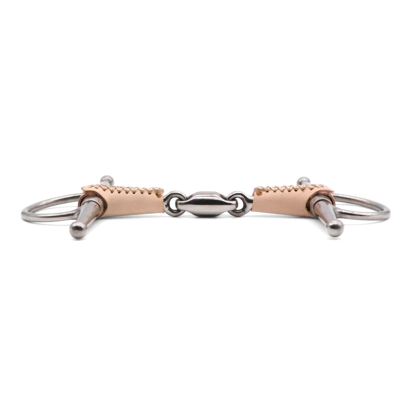 Double Jointed Leather Covered Full Cheek