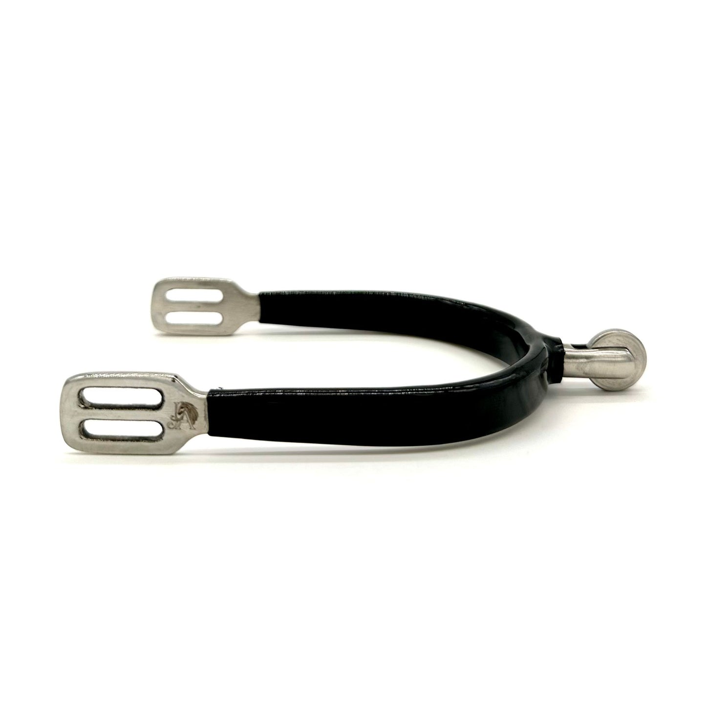 Vertical Smooth Rowel Spur Comfort Coated