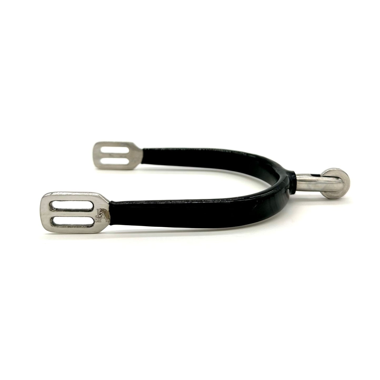 Vertical Smooth Rowel Spur Comfort Coated
