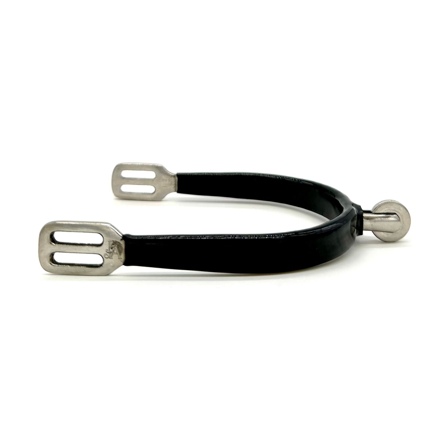 Vertical Smooth Rowel Spur Comfort Coated